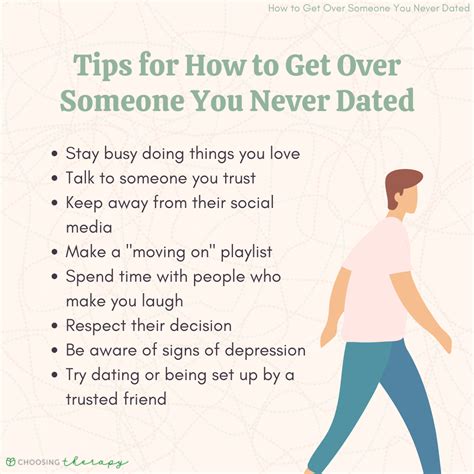 how to get over someone you werent dating